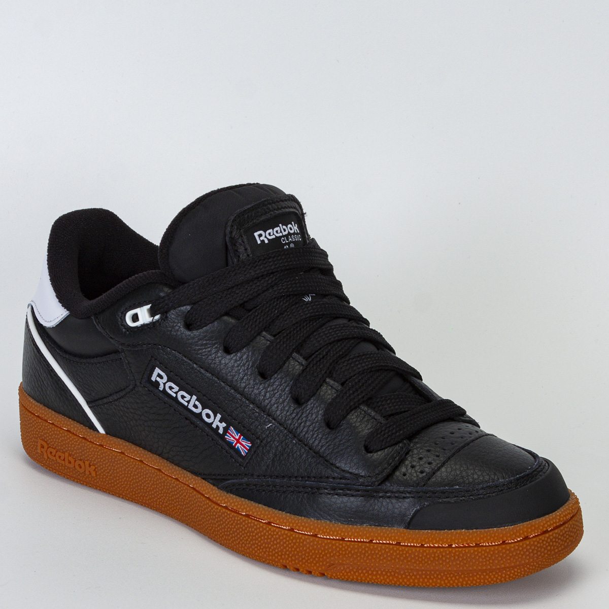 TĂȘnis Reebok Club Bulc Masculino Casual - Preto/Caramelo TĂȘnis Reebok Club Bulc Masculino Casual - Preto/Caramelo