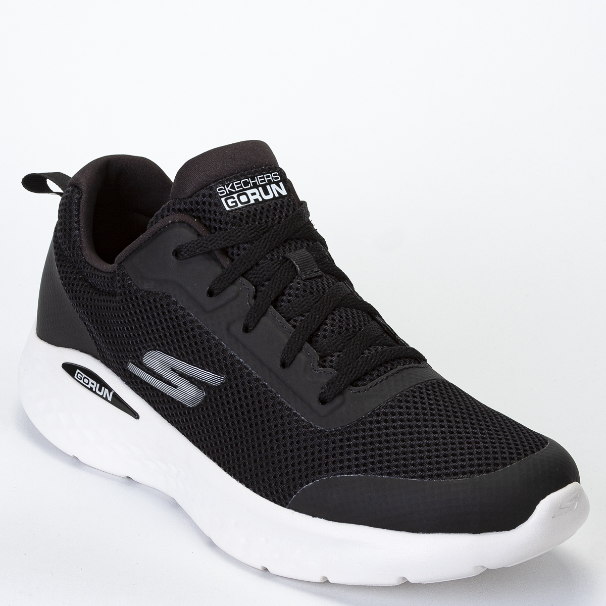Tênis Skechers Go Run Lite Masculino Corrida - Caminhada - Preto/Branco