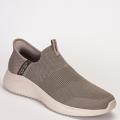 Tênis Skechers Ultra Flex 3.0 Viewpoint Slip-ins Masculino Casual - Verde Oliva/Bege