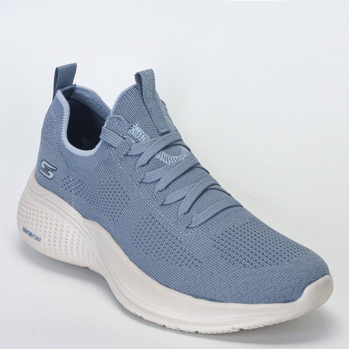 Tênis Skechers Bobs Infinity Feminino Casual - Azul Claro/Branco