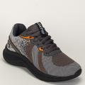 Tênis Oxto Planet Shoes Jupiter Infantil Casual - Grafite/Laranja