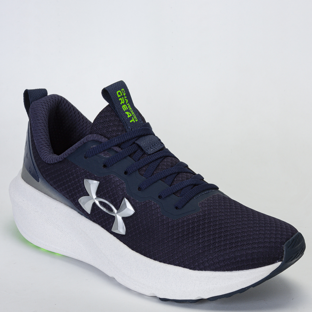 Tênis Under Armour Ch Great Masculino Caminhada - Marinho/Verde