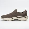 TĂȘnis Skechers Go Walk Arch Fit 2.0 - Knitted Relief Masculino Casual - Castanho