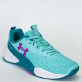 Tênis Under Armour Tribase Reps 2 Unissex Academia - Fitness - Azul Piscina/Verde