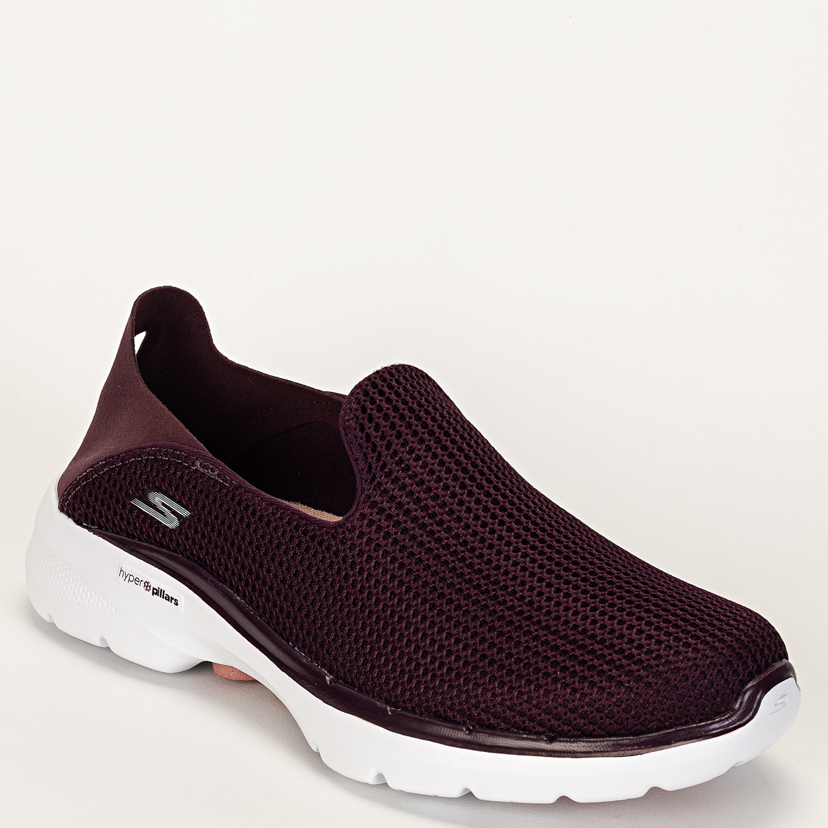 Tênis Skechers Go Walk 6 Vivid Motion Feminino Caminhada - Vinho