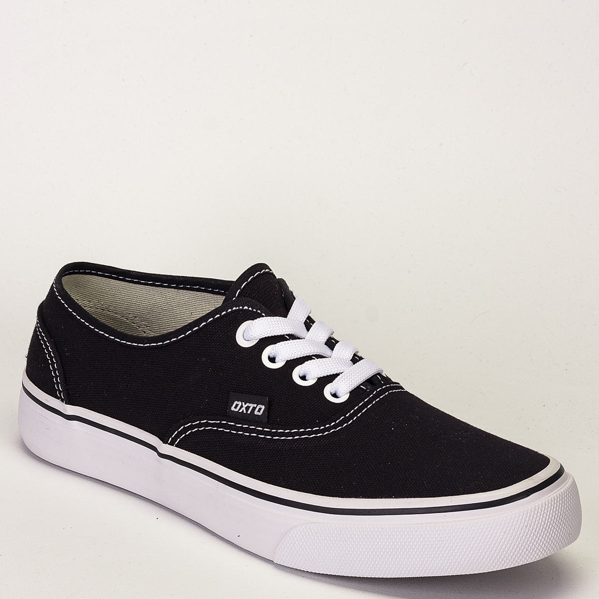 Tênis Oxto Planet Shoes Tradition Unissex Casual - Preto