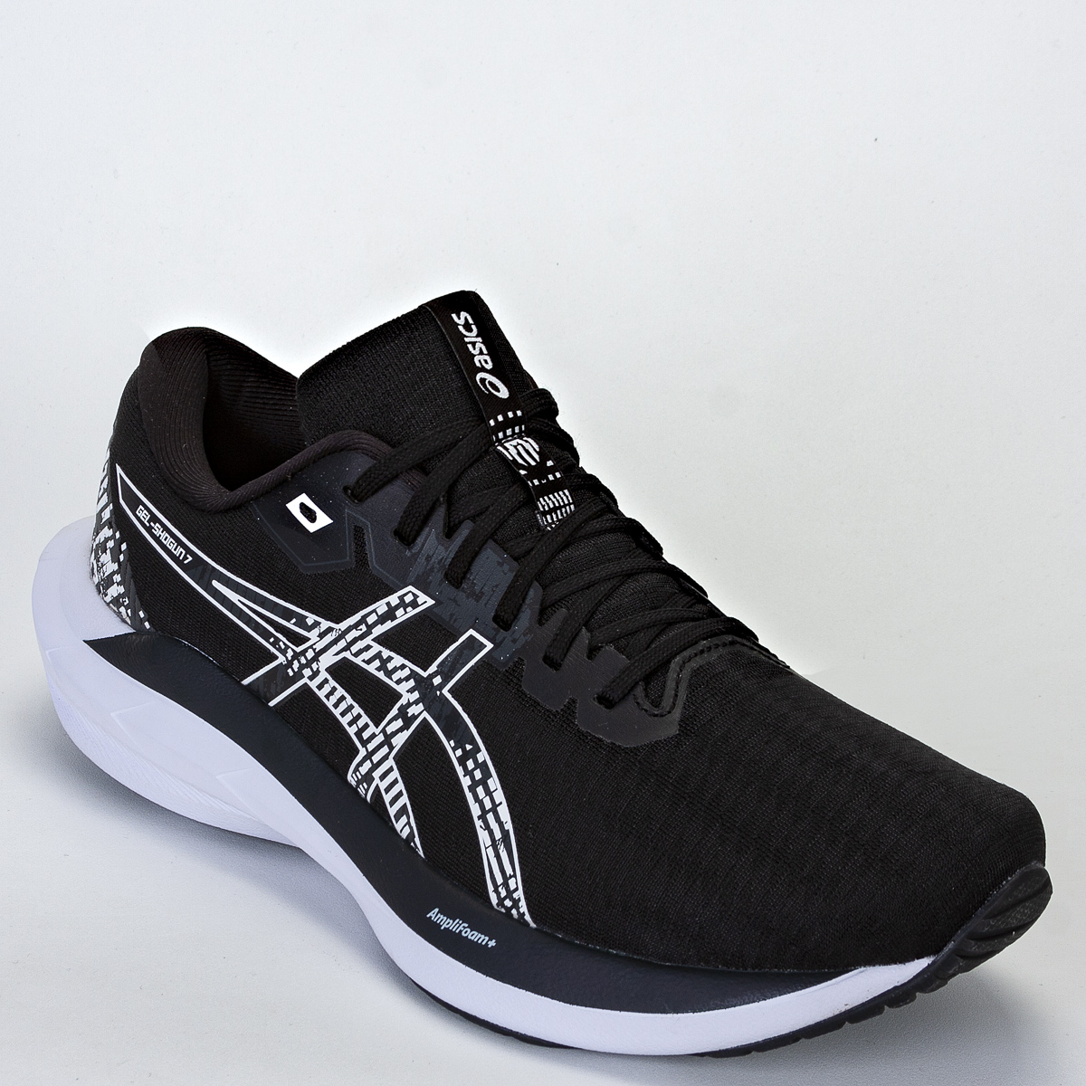 Tênis Asics Gel Shogun 7 Masculino Corrida - Caminhada - Preto/Branco
