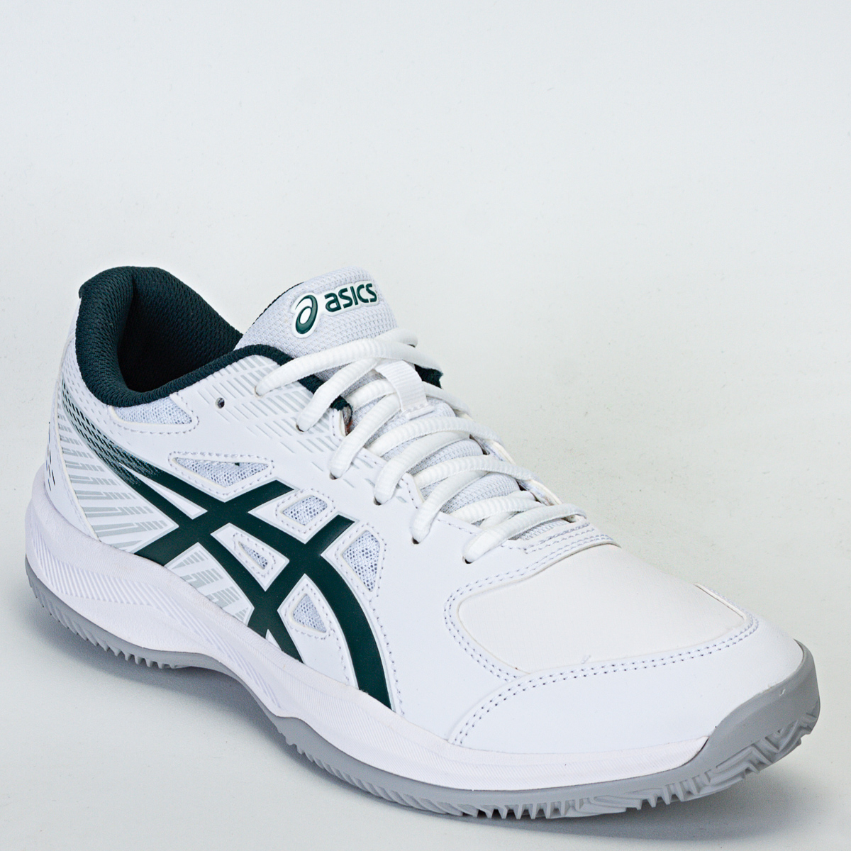 Tênis Asics Court Slide 4 Clay/oc Masculino Esporte - Indoor - Branco/Verde
