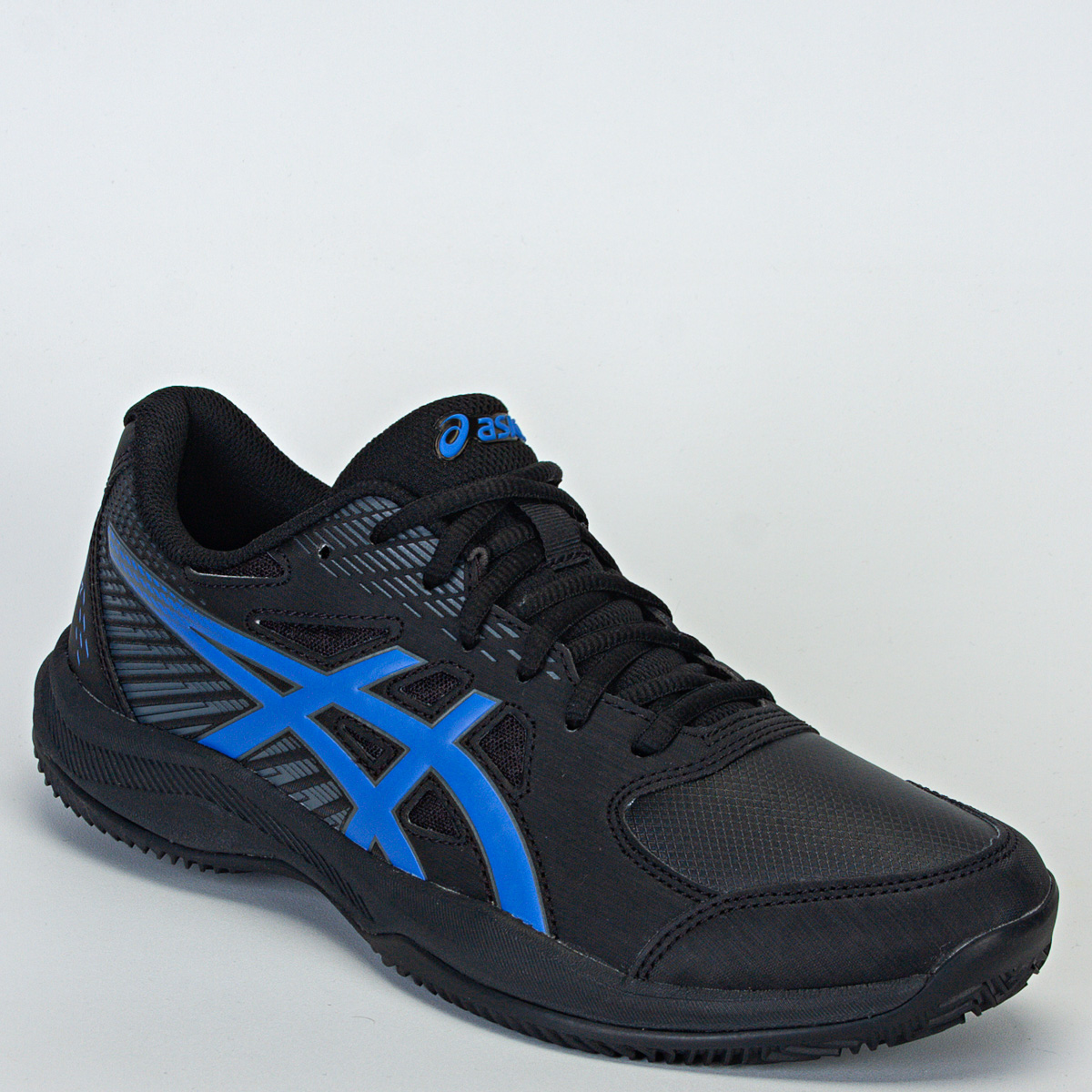 Tênis Asics Court Slide 4 Clay/oc Masculino Esporte - Indoor - Preto/Azul