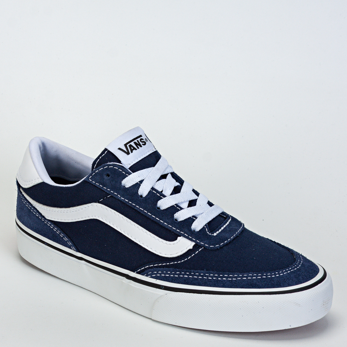 Tênis Vans Brooklyn Ls Masculino Casual - Azul/Branco
