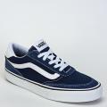 Tênis Vans Brooklyn Ls Masculino Casual - Azul/Branco