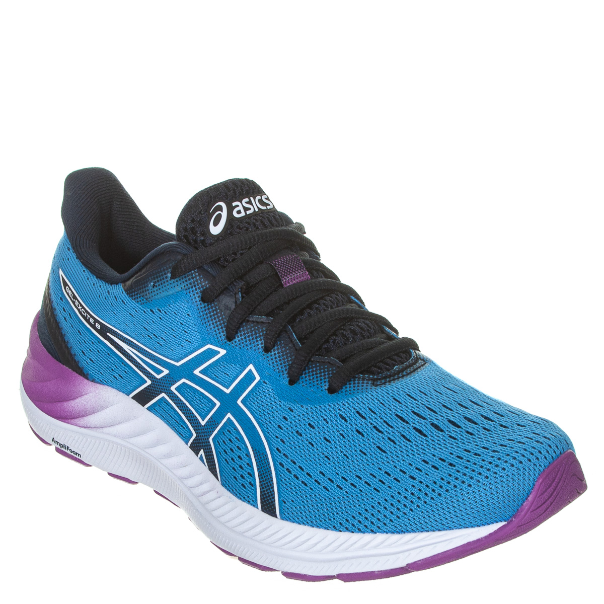 Tênis Asics Gel Excite 8 Feminino Corrida - Caminhada - Azul Claro/Branco