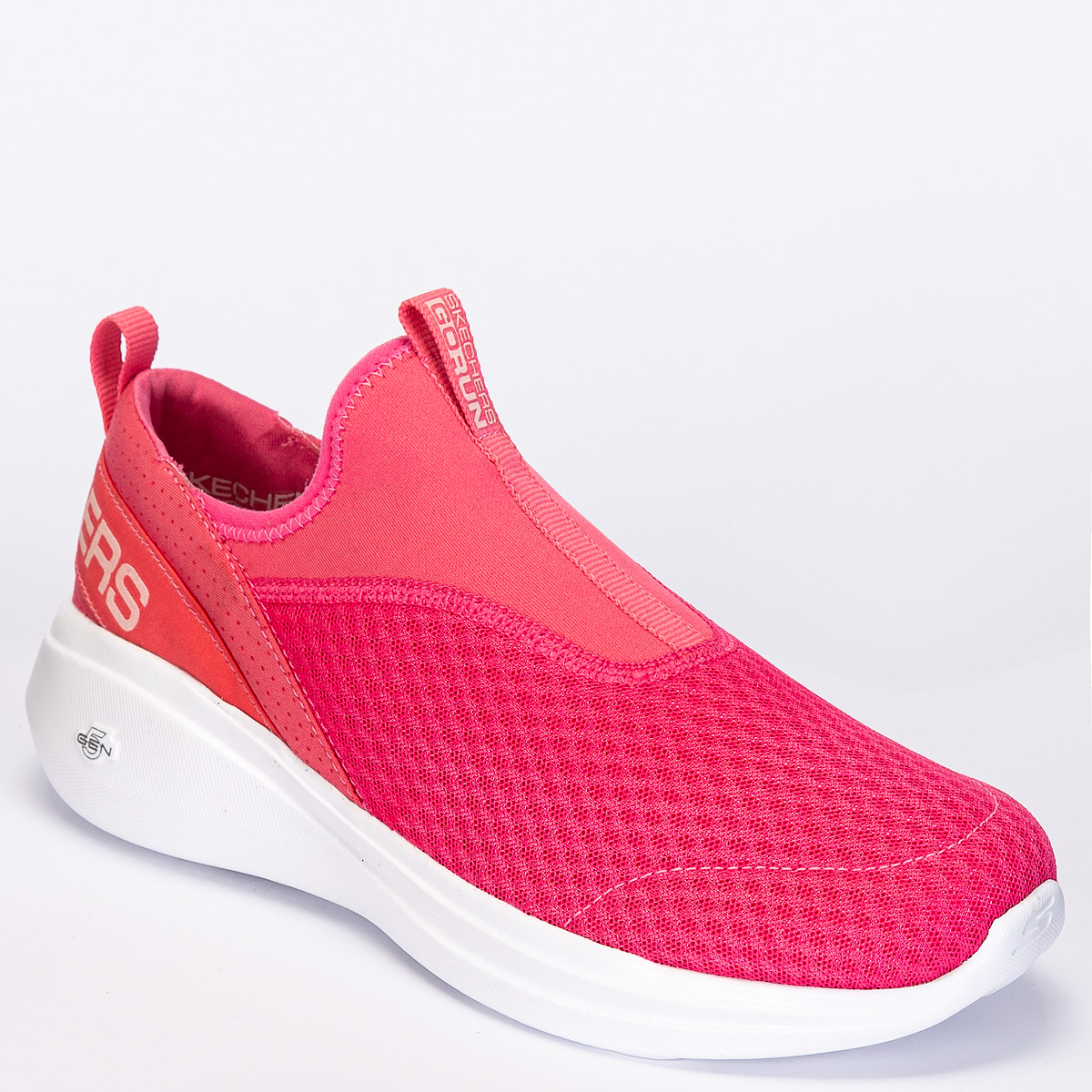 Tênis Skechers Go Run Fast Slip-on Feminino Corrida - Rosa Vibrante