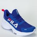 Tênis Fila Progress Lite Feminino Corrida - Caminhada - Azul/Branco